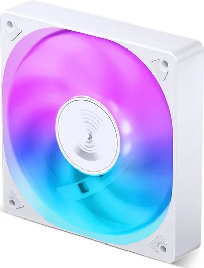 Ventilator PC Jonsbo SL-120, 120 mm, RGB, i bardhë - 4
