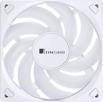 Ventilator PC Jonsbo SL-120, 120 mm, RGB, i bardhë - 5