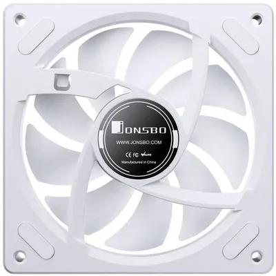 Ventilator PC Jonsbo ZA-120, 120mm, PWM ARGB, i bardhë - 2