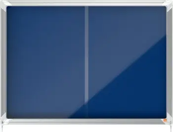 Tabelë njoftimesh Nobo Premium Plus 1902565, 8xA4, me bravë, blu