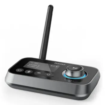 Adapter Bluetooth, Hama, Link.it Duo 00205322, me ekran dhe antenë, e zezë