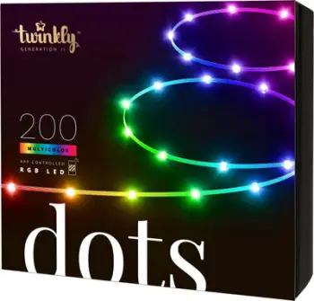 Shirit LED Twinkly Dots Spotstrip 200 LED, 10 m, RGB, shumëngjyrësh