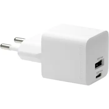 Karikues muri Dbramante1928 Re-charge, 30W, USB dhe USB C, i bardhë