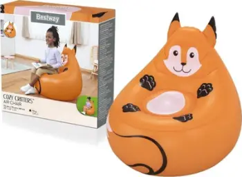 Krevat i fryrë Bestway Inflatable Lounger, 4 në 1, dizajn i palosshëm, gri
