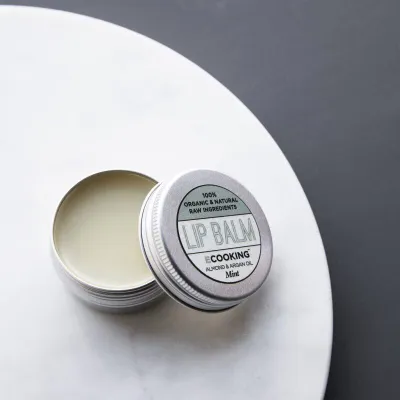 Balsam për buzë Ecooking Mint Lip Balm, hidratues, aromë mente - 2
