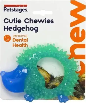 Lodër kafshimi për qen Petstages Hedgehog PS67893, 12 x 9.5 x 3 cm, shumëngjyrëshe