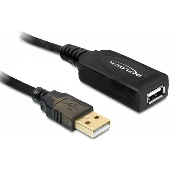 Adapter USB DELOCK Cable 2.0 Active Extension 15m - 1