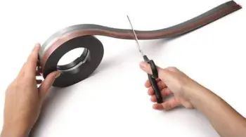 Shirit magnetik Durable Durafix Roll, 5m, 17mm, argjendi