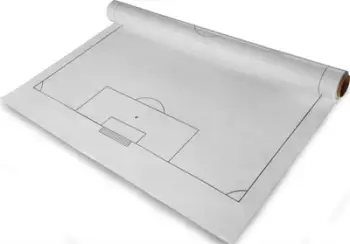 Tabelë prezantimi Foil Tactical Board 100219, fletë folie elektrostatike, rrotulluese, e bardhë