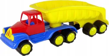 Lodër kamion me rimorkio Hemar Truck With Trailer MIX, 70 cm, shumëngjyrëshe