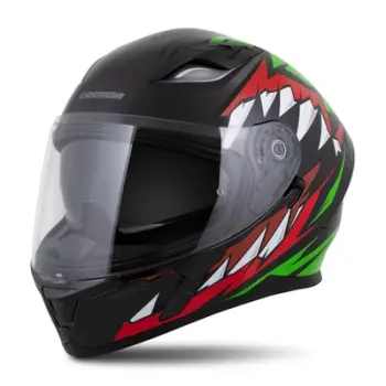 Kaska moto integrale Cassida Orbit StriX, me vizor dielli, XXL 63-64, shumëngjyrëshe