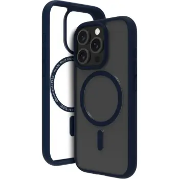Aksesorë dbramante GRENEN MagSafe – iPhone 16 Pro – Transparente/Blu