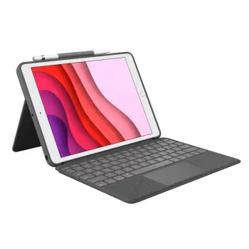 Aksesorë Logitech Case and Keyboard Combo Touch for iPad – Gri