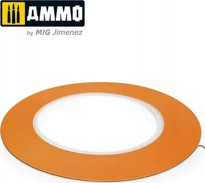 Shirit maskues fleksibël Ammo Mig 8256, 2 mm, 55 m, i verdhë - 1