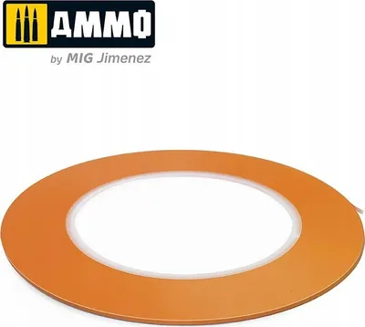 Shirit maskues fleksibël Ammo Mig 8256, 2 mm, 55 m, i verdhë - 2
