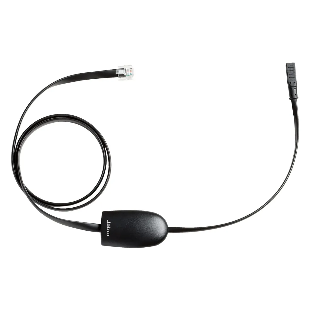 Aksesorë për kufje Jabra EHS Adapter Cable – Zezë - 1