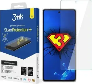 Folie mbrojtëse 3MK Silver Protect+ për Google Pixel 7 5G, antibakteriale, montim me xhel të lagësht, transparente