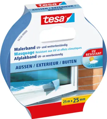 Shirit maskues për jashtë Tesa 56250, 25mm x 25m, blu
