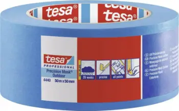 Shirit maskues për ambiente të jashtme Tesa Precision Outdoor 04440, 50m, 50mm, i verdhë