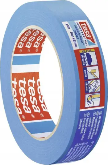 Shirit maskues Tesa 04440 Precision Outdoor, 50m, 25mm, e verdhë