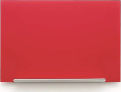 Tabelë xhami magnetike Nobo Impression Pro, 1260x710mm, e kuqe - 1