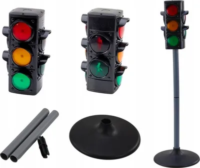 Set arsimor për menaxhimin e trafikut, 10 pjesë, shumëngjyrësh - 1