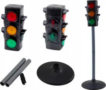 Set arsimor për menaxhimin e trafikut, 10 pjesë, shumëngjyrësh