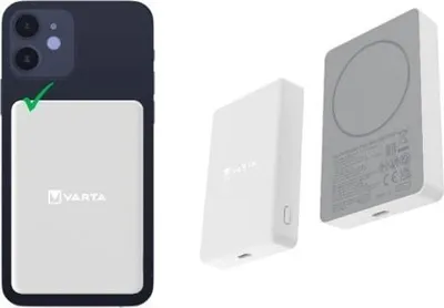 Powerbank Varta MAG PRO Wireless, 5000mAh, USB C, i zi - 1
