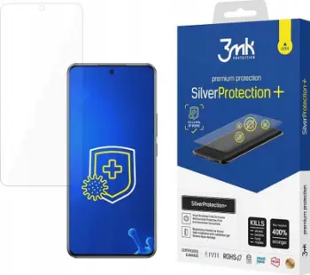 Folie mbrojtëse 3MK Silver Protect Plus për Realme GT5, antimikrobiale, vetë rigjeneruese, transparente