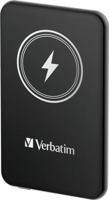Powerbank Verbatim Charge n Go, 5000mAh, karikim magnetik wireless 15W, i zi