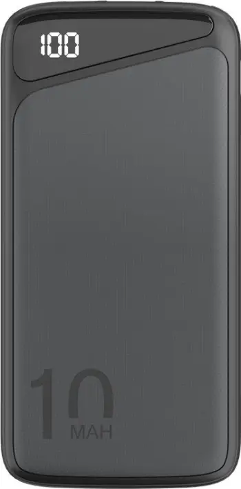 Powerbank Wentronic Goobay Slimline 53935, 10000mAh, portativ, e zezë