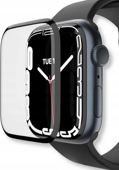Mbrojtëse ekrani NEXT ONE 3D Clear, Apple Watch 45mm, transparente - 3