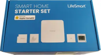 Set automatizim shtëpie LifeSmart Smart Home Starter Set, ZigBee, kompatibil me Google Home dhe Apple HomeKit, i bardhë