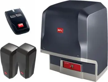 Set automatizimi për dyer rrëshqitëse BFT ICARO ULTRA AC A2000, deri 2000kg, 230V, gri