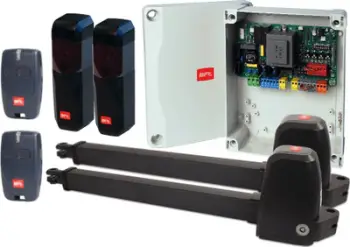 Set automatizimi për porta rrotulluese BFT ATHOS KIT AC A25, 230V, deri 2.5m 700kg, gri