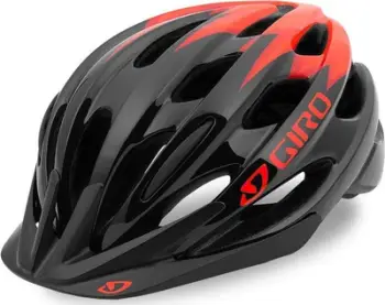 Kaskë biçiklete Giro Raze Junior, 50-57 cm, matte black vermillion