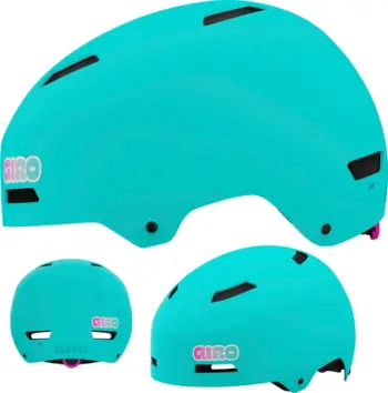 Kaskë biçiklete për fëmijë Giro Dime FS, 51-55 cm, Matte Teal