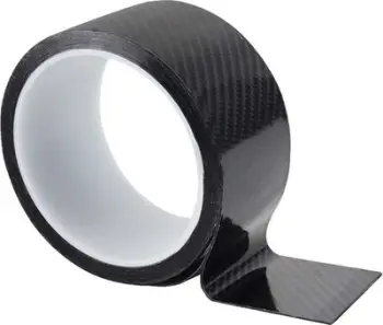 Shirit mbrojtës karboni XXL, 10m, 5cm, i zi