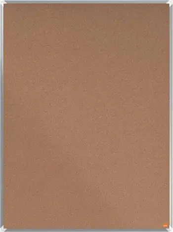 Tabla njoftimesh Nobo Premium Plus 1915179, 600x450mm, tapë natyrale, kornizë alumini