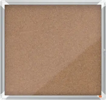 Tabla njoftimesh Nobo Premium Plus, kork, me bravë, 8xA4