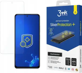 Folie mbrojtëse 3mk SilverProtection+, për Xiaomi Redmi Note 12 Pro, antibakteriale, transparente