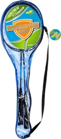 Set badminton Mega Creative 422455, 2 raketa metalike, me çantë transporti