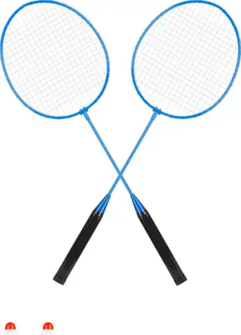 Set badminton Rebel Active, 2 raketa, 2 toptha, metal