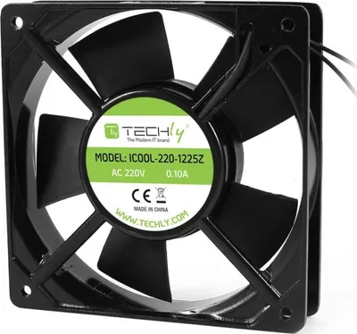 Ventilator PC Techly, 120mm, 220V, i zi - 1