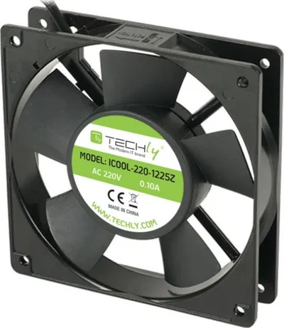 Ventilator PC Techly, 120mm, 220V, i zi - 3