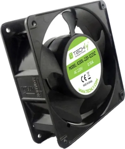 Ventilator PC Techly, 120mm, 220V, i zi - 4