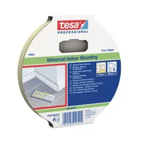 Shirit montues dypalësh Tesa Mounting Tape UNIVERSAL, 19mm, 5m, i bardhë