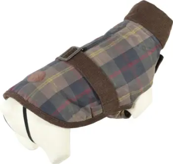 Jelek për qen Cheverny T45, i ngrohtë, mbyllje me ngjitës, tartan