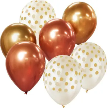 Set balona Godan Balloon Bouquet Beauty &amp; Charm, 30 cm, 7 copë, ari bakri