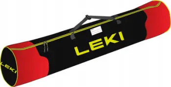 Çantë për shkopinj skijimi LEKI Ski Pole Bag, material rezistent, e zezë